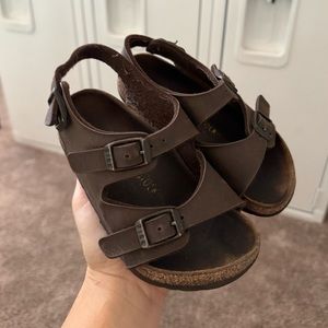 Birkenstock Kids' Roma Footbed Sandal Toddler/Little Kid